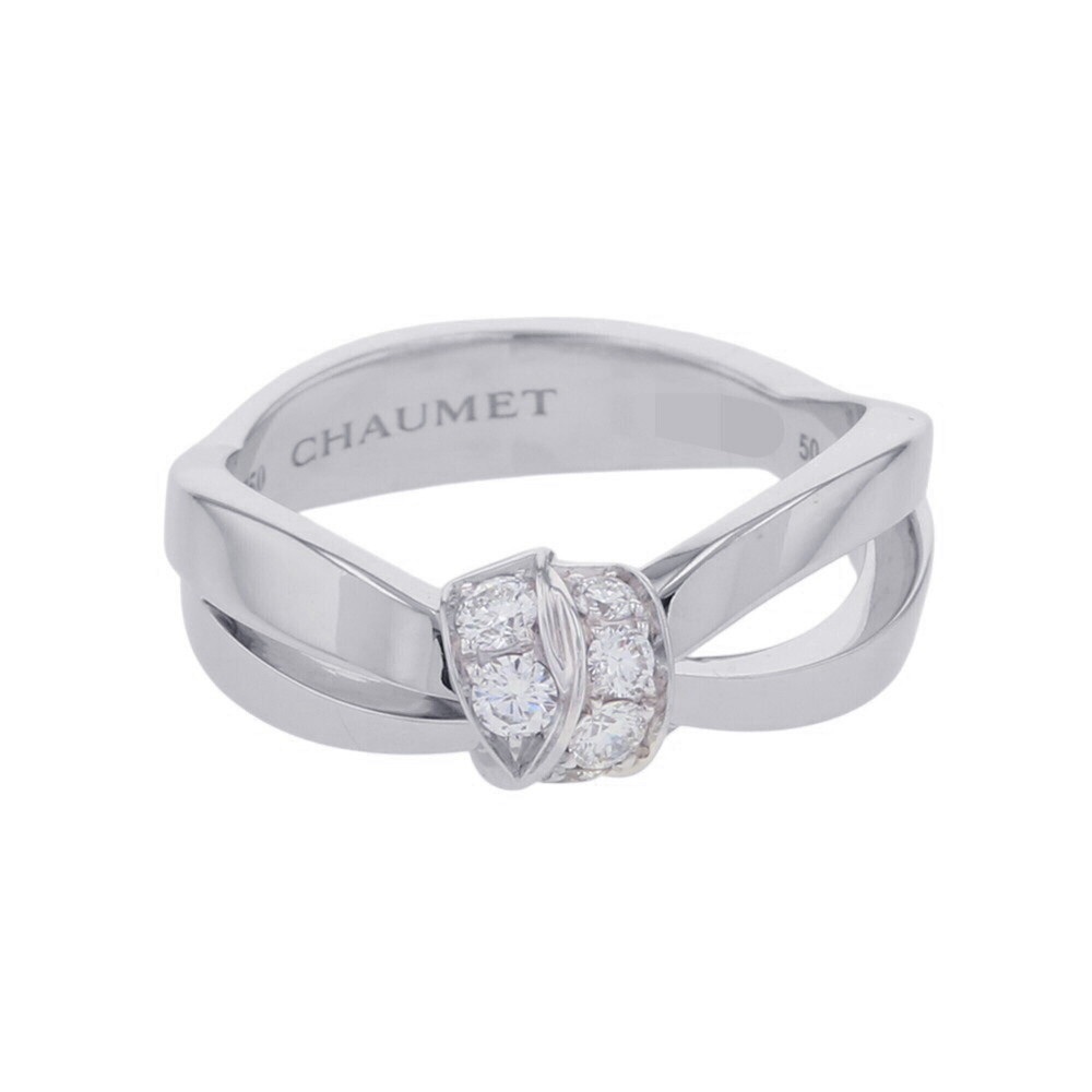 Chaumet Liens Séduction Ring, 0.22ct Diamonds, 18K White Gold, Size 50, Item ...